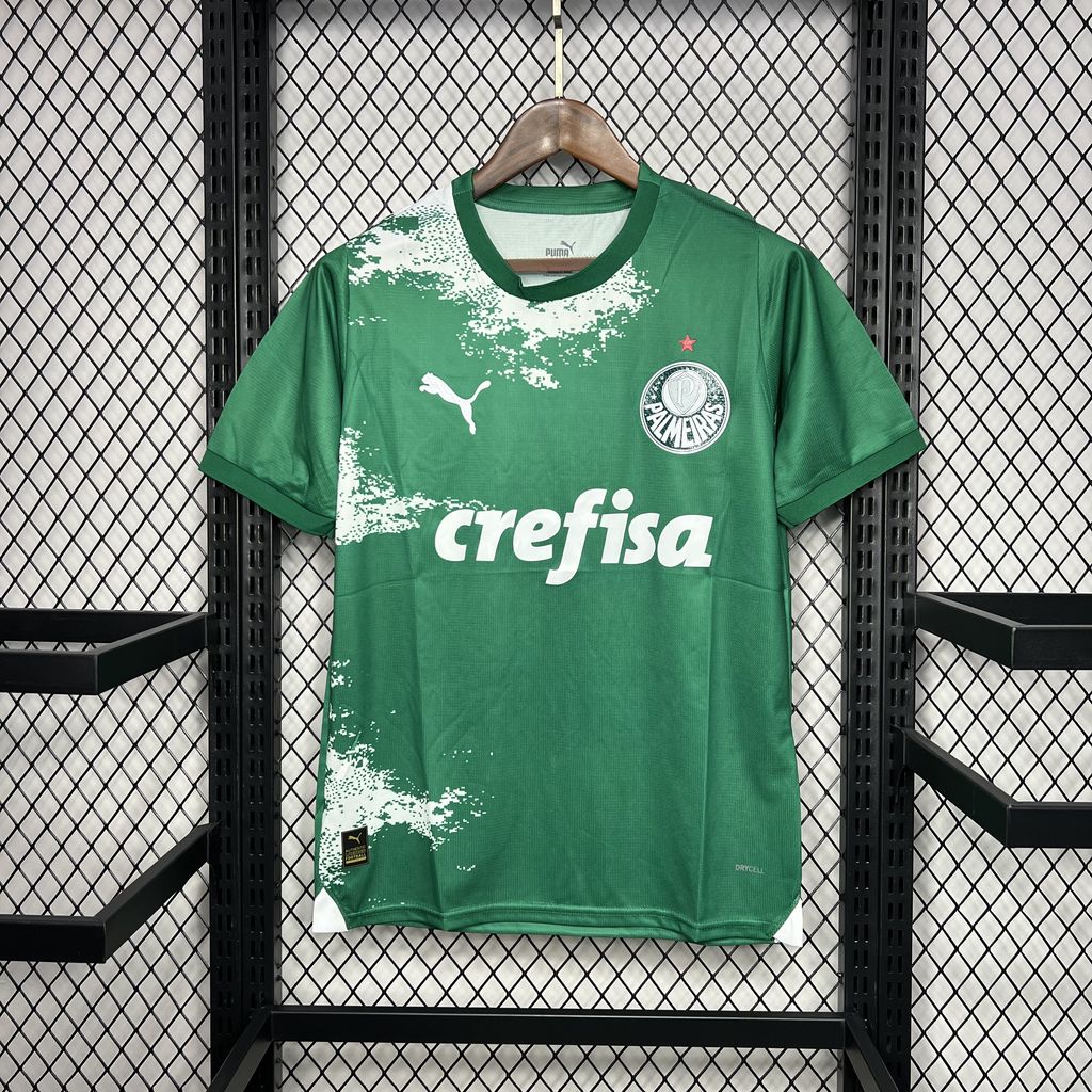 Men's Palmeiras 2024/25 Green and white Jersey