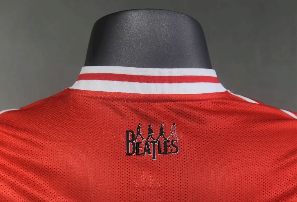 Men's Liverpool 2024/25 Beatles Red Classic Jersey Player Version