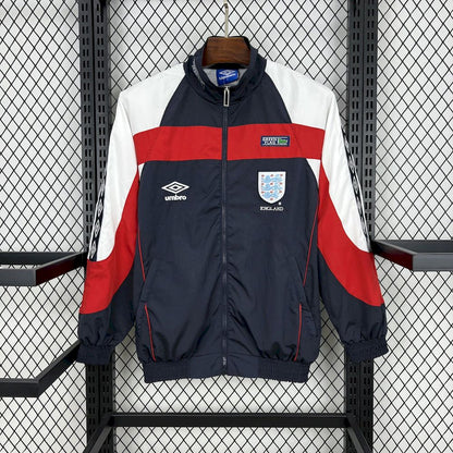 Jaqueta Umbro Track Azul Escuro da Inglaterra 1998-99