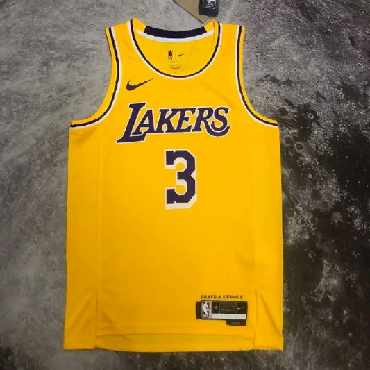 Camisa amarela masculina Anthony Davis