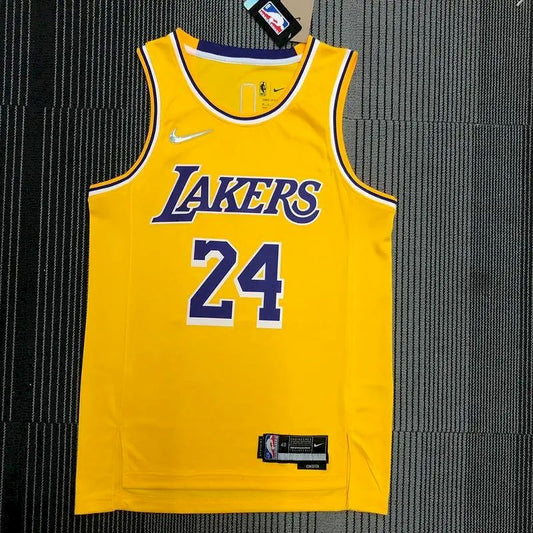 Men’s Kobe Bryant Yellow Team Jersey – 75th Anniversary Edition