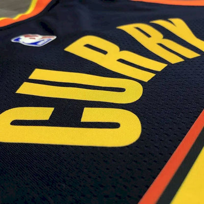 Camisa Swingman Stephen Curry 2020-21 Azul Marinho Masculina – Edição Cidade