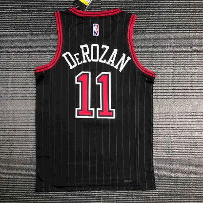 Camisa Masculina Demar DeRozan Preta – Edição Statement
