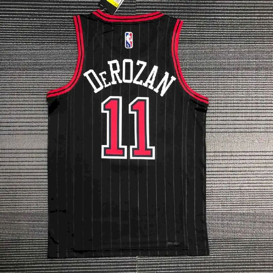 Camisa Masculina Demar DeRozan Preta – Edição Statement