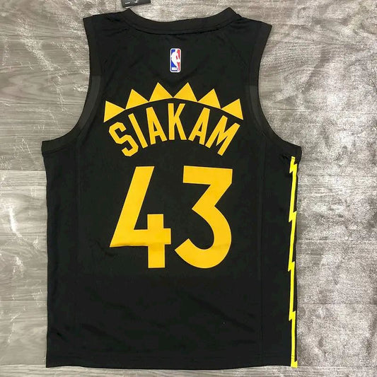 Men’s Fred VanVleet Black Swingman Player Version Jersey – City Edition