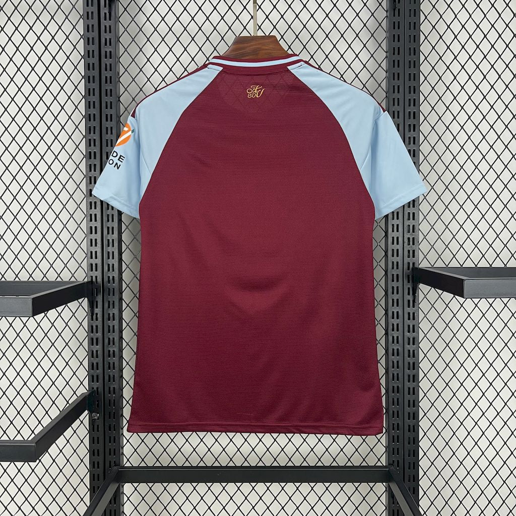 Camisa titular do Aston Villa 2025/26