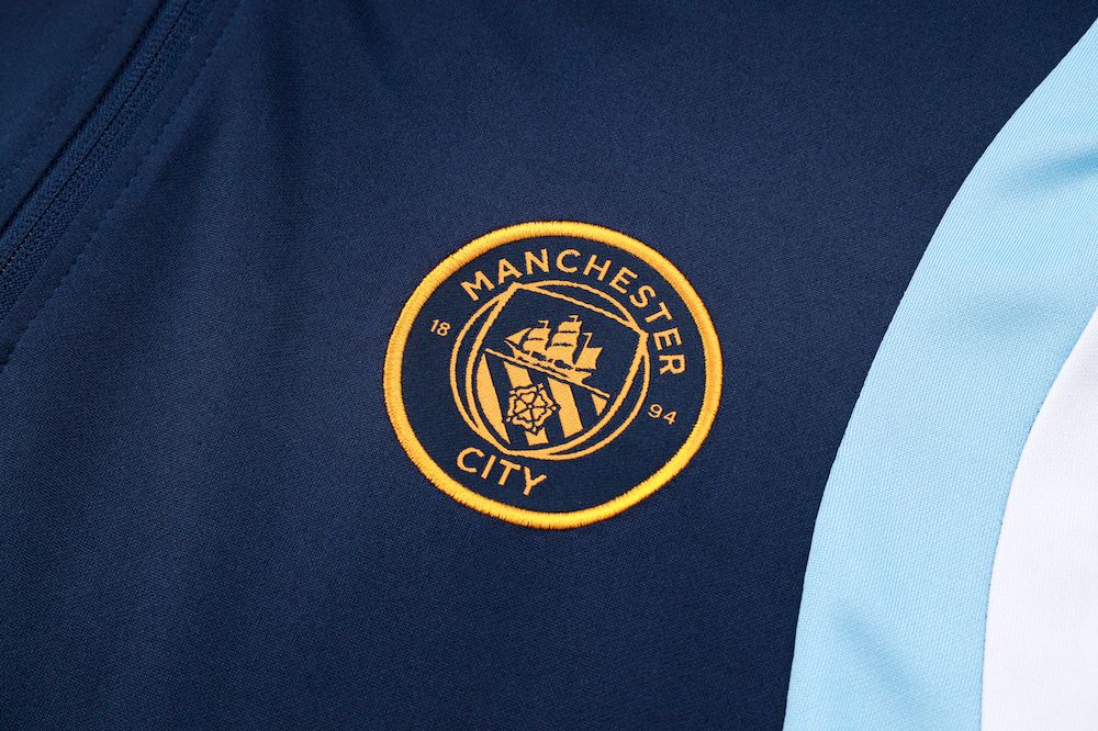 Suéter e calça Manchester City 2024/25 com zíper e meio zíper 815