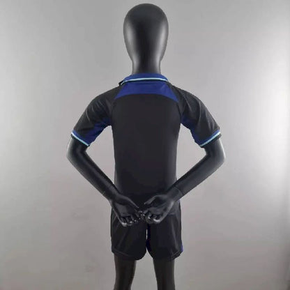 Kit reserva infantil do Atlético de Madrid 2022/23