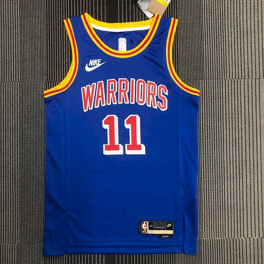 Camisa azul masculina Klay Thompson Team – Edição Clássica do 75º aniversário