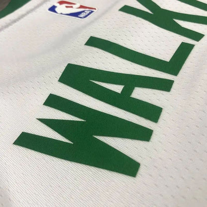 Camisa Kemba Walker Branca Masculina 2020-21 Swingman Versão Jogador – Edição City