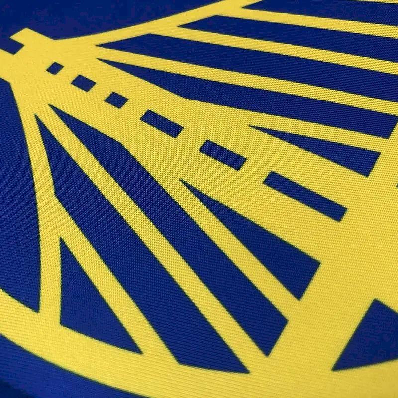 Camisa azul masculina do time Klay Thompson – Edição de 75º aniversário