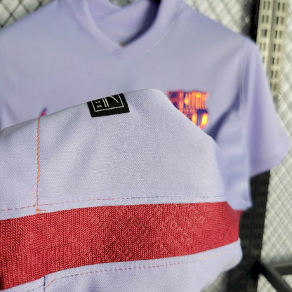 Camisa retrô alternativa do Barcelona 2021/22