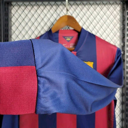 Camisa retrô de mangas compridas do Barcelona 2014/15 Home