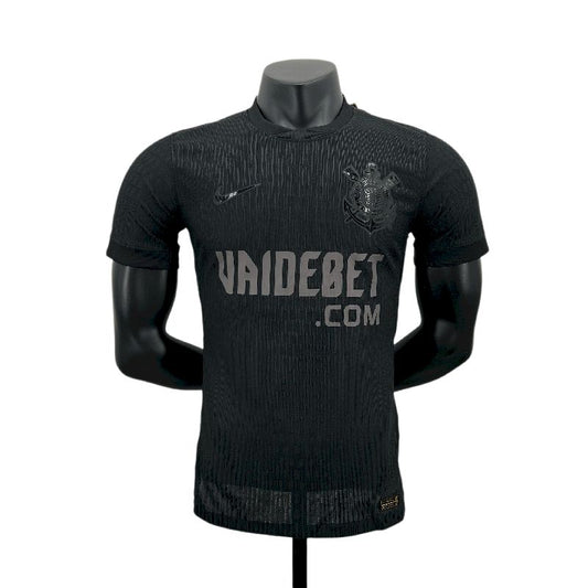 Camisa reserva do Corinthians 2024/25 + versão dos patrocinadores do jogador
