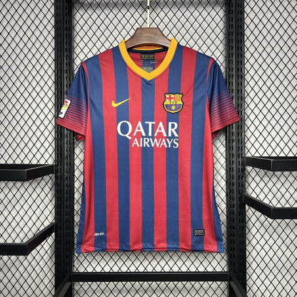 Camisa retrô titular do Barcelona 2013/14