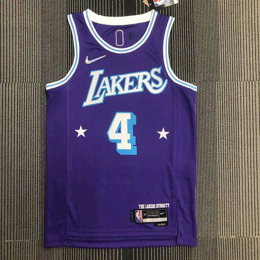 Camisa masculina Rajon Rondo roxa – Edição City comemorativa do 75º aniversário