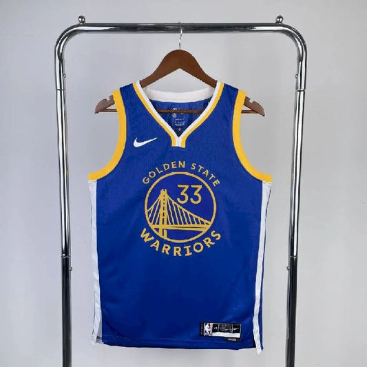 Men’s James Wiseman Blue Away Team Jersey
