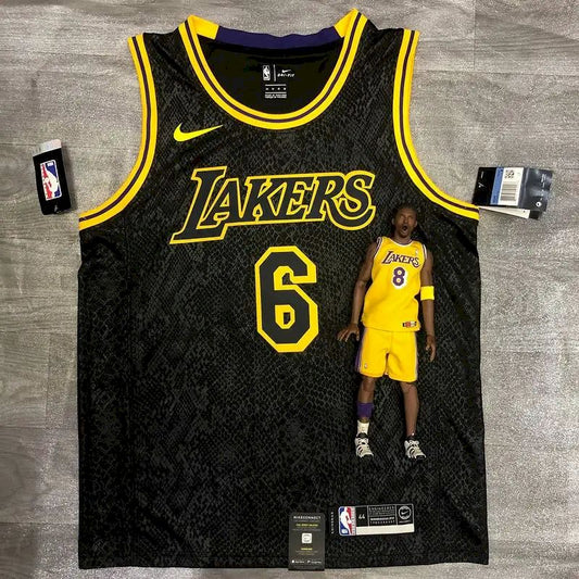 Camisa LeBron James Black Mamba versão masculina de jogador