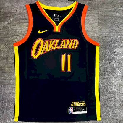 Men’s Klay Thompson 2020-21 Navy Swingman Jersey – City Edition