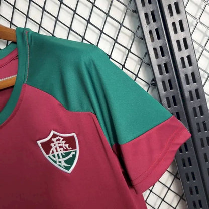 Camisa Feminina Treino Pré-Jogo do Fluminense 2023/24