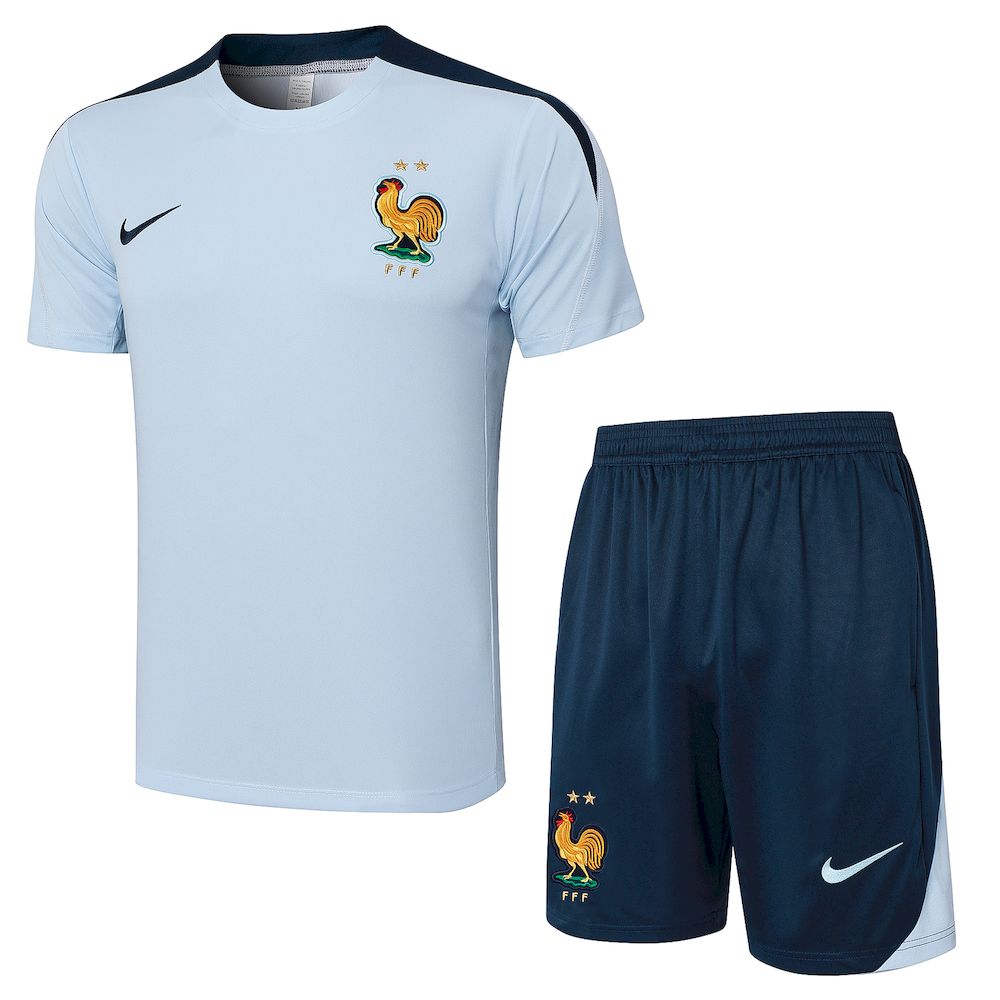 Camisa de treino adulto França 2024/25 + short 815