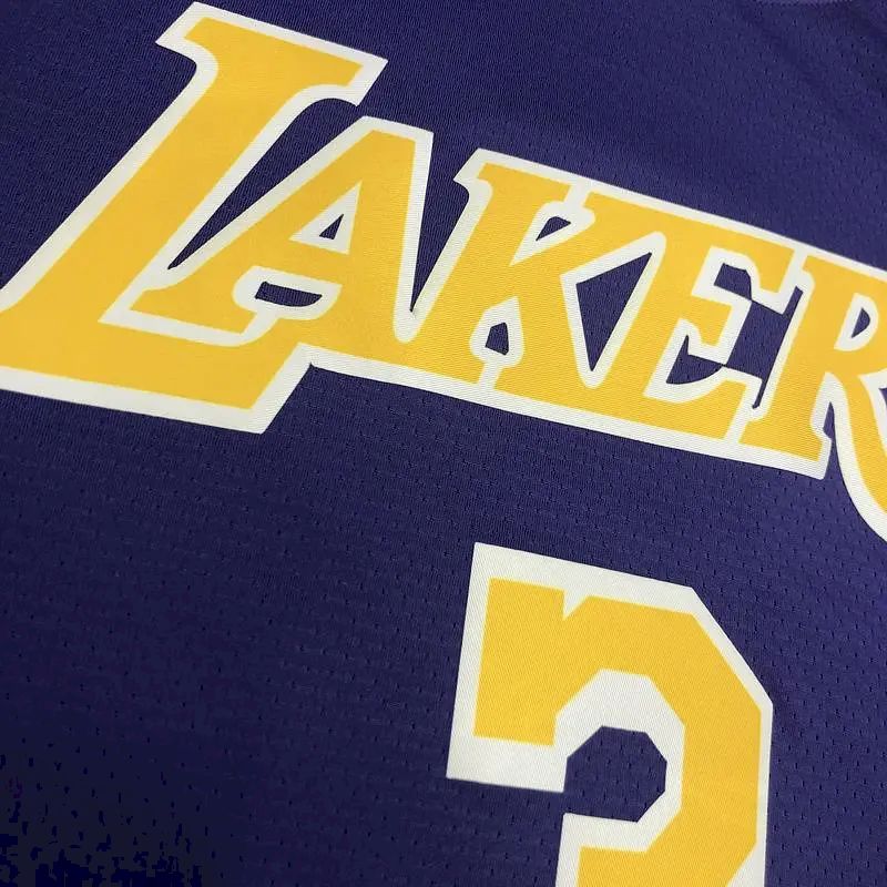 Camisa Anthony Davis Masculina Roxa Versão Jogador – Edição Clássica Retro