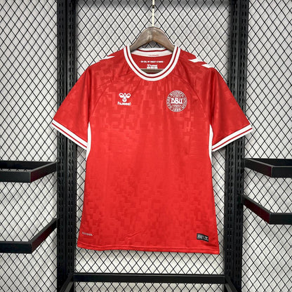 Camisa Home da Dinamarca 2024/25 Euro