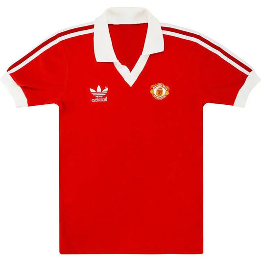 Camisa retrô do Manchester United 1980/82