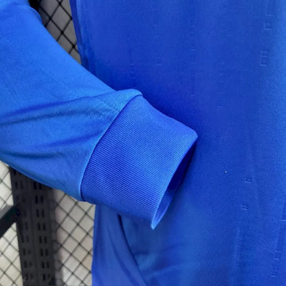 Camisa Itália Euro 2024/25 Home Manga Longa Versão Jogador