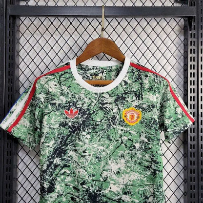 Kids Manchester United 2024/25 Stone Roses Originals Icon Edition Kit