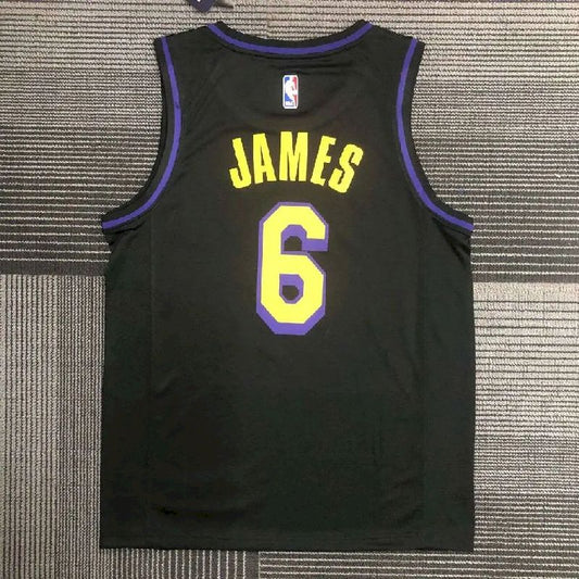 Men’s LeBron James Black Team Jersey