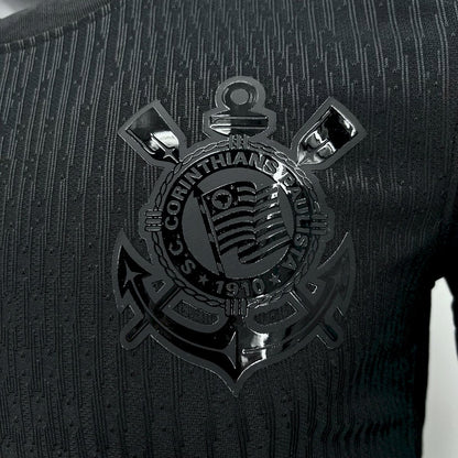 Camisa reserva do Corinthians 2024/25 + versão dos patrocinadores do jogador