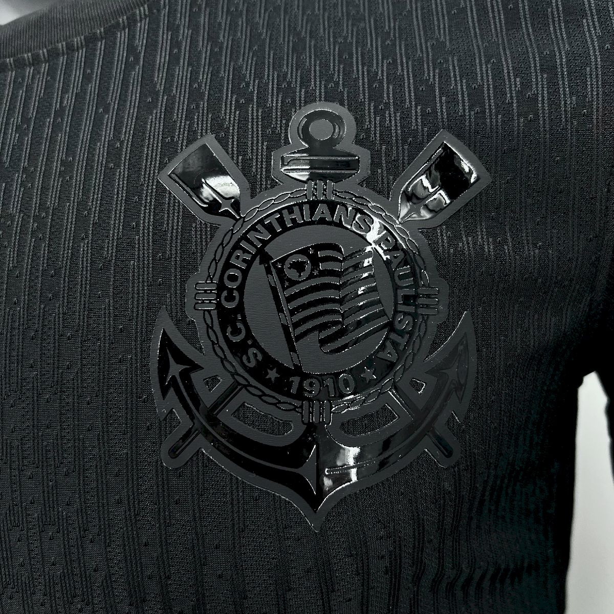 Men's Corinthians 2024/25 Away Jersey + Sponsors Player Version