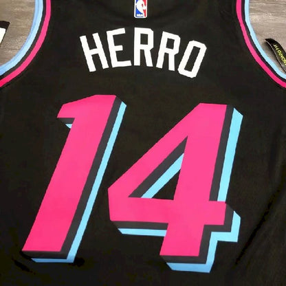 Camisa Tyler Herro Preta Masculina Versão Jogador