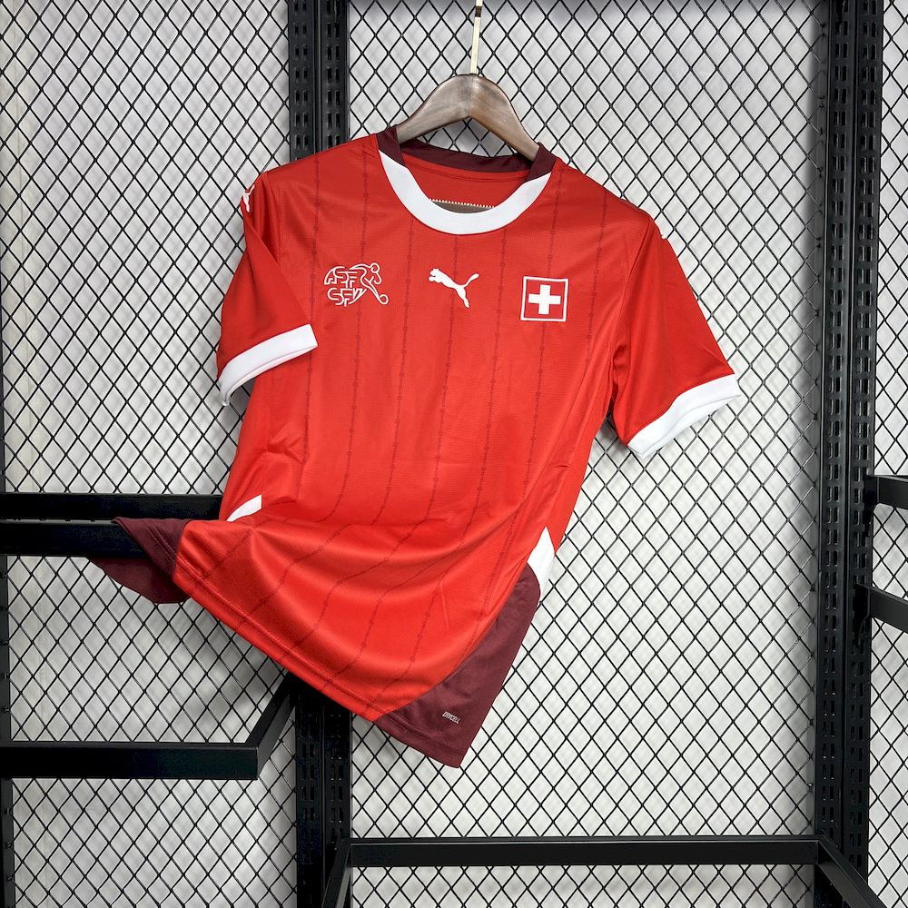 Camisa Suíça Euro 2024/25