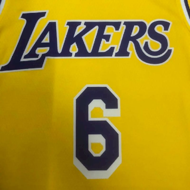 Men’s LeBron James Yellow Team Jersey