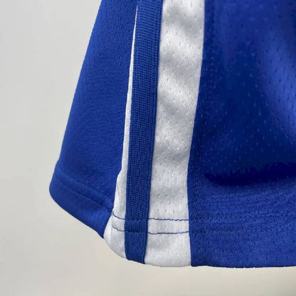 Camisa azul do time juvenil Stephen Curry