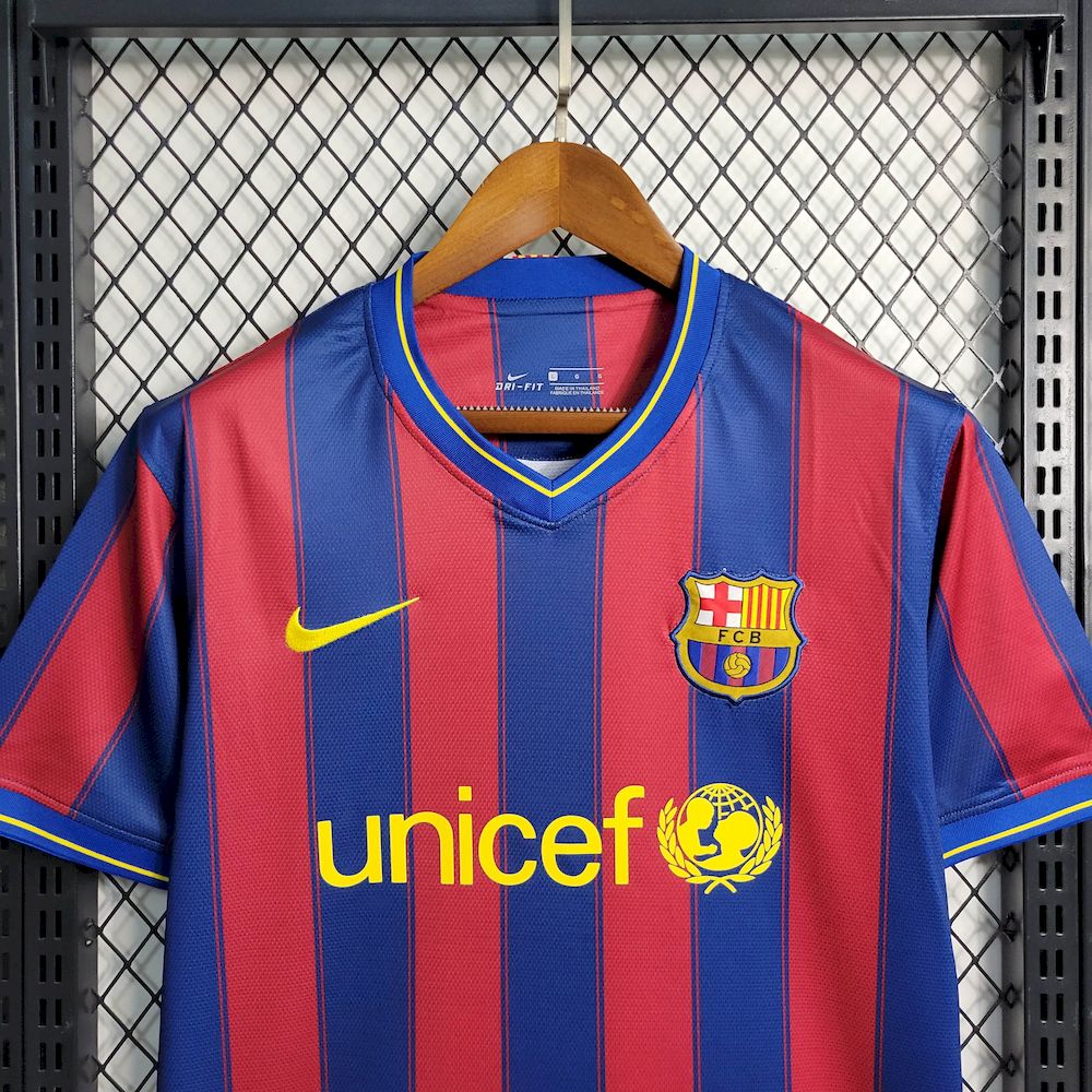 Camisa retrô titular do Barcelona 2009/10