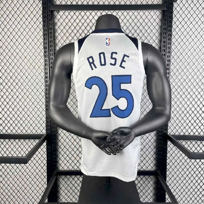 Camisa Derrick Rose Home Team Branca Masculina 2023