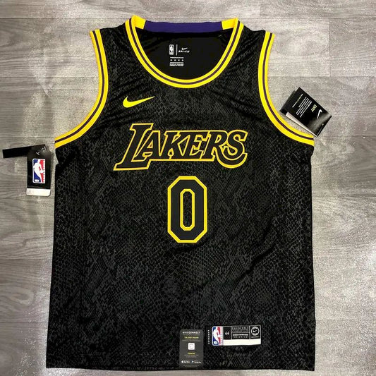 Camisa masculina Nick Young Black Mamba versão jogador