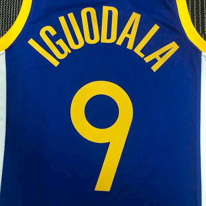Men’s Andre Iguodala Blue Team Jersey – 75th Anniversary Edition