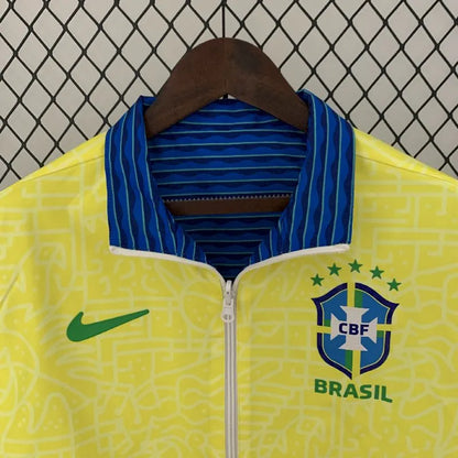 Corta-vento dupla face Brasil 2023