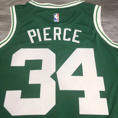 Camisa Paul Pierce Masculina Verde Versão Jogador - Edição Ícone