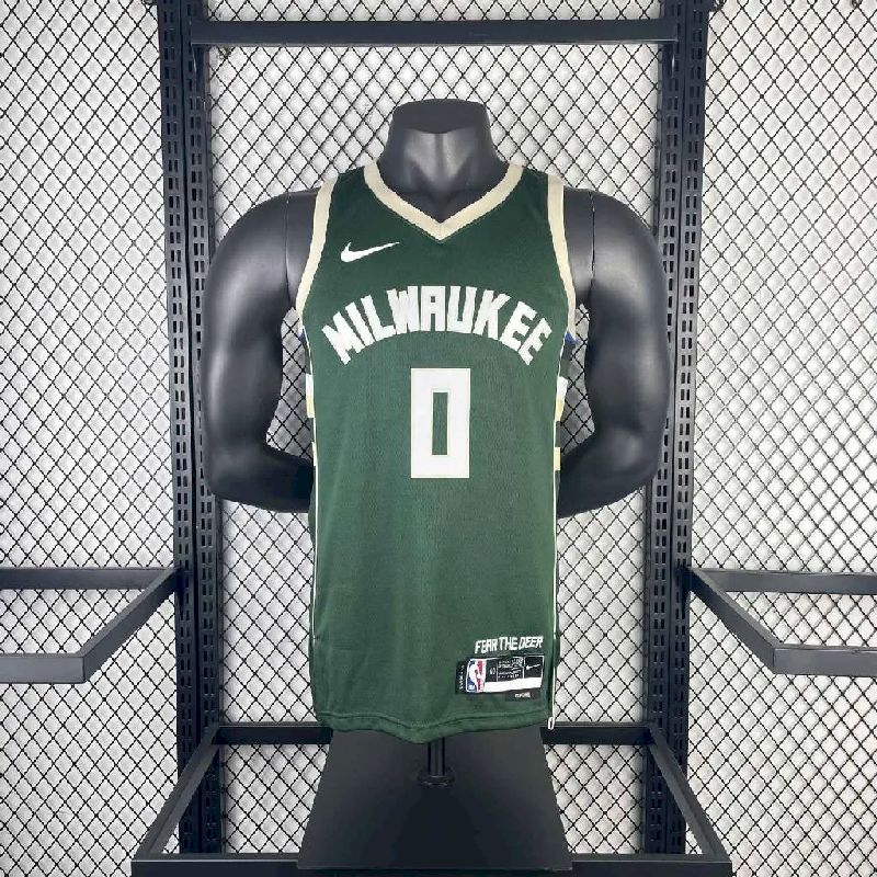 Camisa Masculina Damian Lillard Green Away 2023