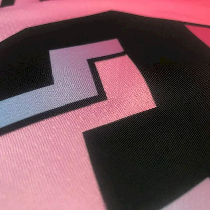 Camisa masculina Bam Adebayo 2020-21 Swingman rosa versão jogador – Edição City