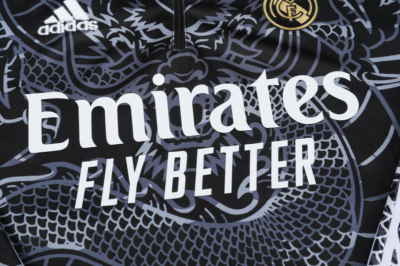 Suéter e calça adulto com zíper médio Real Madrid 2023/24 902