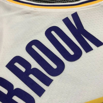 Camisa masculina Russell Westbrook branca – Edição de 75º aniversário