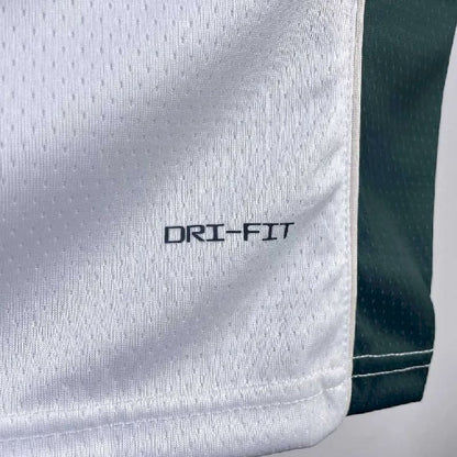 Camisa branca masculina Khris Middleton 2023, time titular