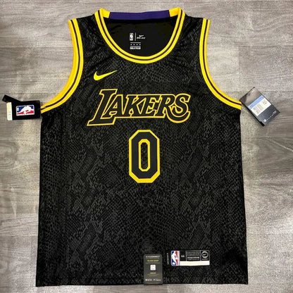Camisa Kyle Kuzma Black Mamba versão jogador masculina