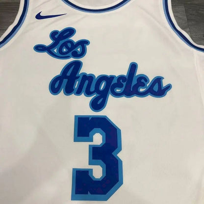 Camisa Anthony Davis Masculina Branca Versão Jogador – Edição Clássica Retro